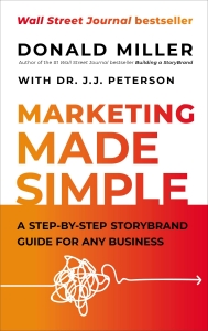 جلد سخت رنگی_کتاب Marketing Made Simple: A Step-by-Step StoryBrand Guide for Any Business