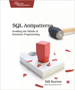 جلد معمولی سیاه و سفید_کتاب SQL Antipatterns: Avoiding the Pitfalls of Database Programming (Pragmatic Programmers)