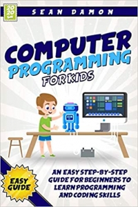جلد معمولی سیاه و سفید_کتاب Computer Programming for Kids: An Easy Step-by-Step Guide For Beginners To Learn Programming And Coding Skills