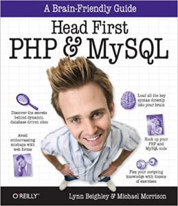 جلد معمولی سیاه و سفید_کتاب Head First PHP & MySQL: A Brain-Friendly Guide