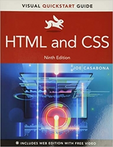 کتاب HTML and CSS: Visual QuickStart Guide 9th Edition