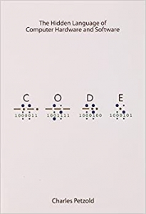جلد معمولی سیاه و سفید_کتاب Code: The Hidden Language of Computer Hardware and Software