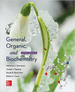 خرید اینترنتی کتاب General, Organic, and Biochemistry 9th Edition
