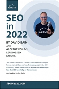 جلد سخت رنگی_کتاب SEO in 2022: 66 of the world’s leading SEOs share their number 1, actionable tip for 2022