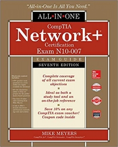 جلد معمولی رنگی_کتاب CompTIA Network+ Certification All-in-One Exam Guide, Seventh Edition (Exam N10-007)