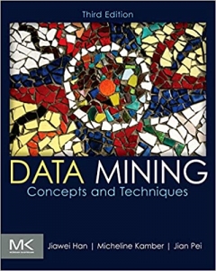 جلد سخت سیاه و سفید_کتاب Data Mining: Concepts and Techniques (The Morgan Kaufmann Series in Data Management Systems)