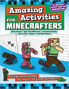 کتاب Amazing Activities for Minecrafters: Puzzles and Games for Hours of Entertainment
