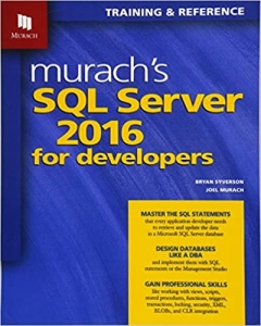 کتاب Murach's SQL Server 2016 for Developers