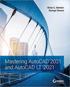 جلد سخت رنگی_کتاب Mastering AutoCAD 2021 and AutoCAD LT 2021