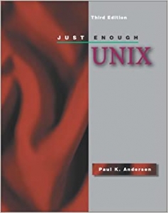 کتاب Just Enough Unix 3rd Edition