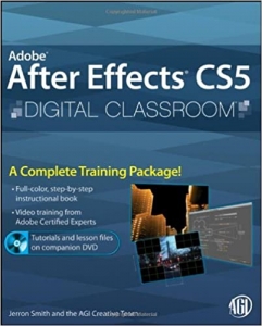  کتاب Adobe After Effects CS5 Digital Classroom, (Book and Video Training)