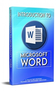 جلد معمولی سیاه و سفید_کتاب Introduction To Microsoft Word (4001 Non Fiction Book 10) 