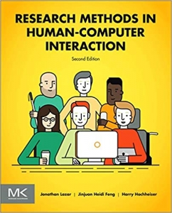 جلد معمولی سیاه و سفید_کتاب Research Methods in Human-Computer Interaction