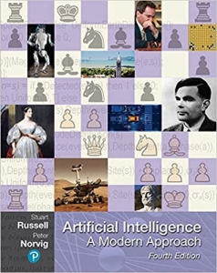 جلد سخت سیاه و سفید_کتاب Artificial Intelligence: A Modern Approach (Pearson Series in Artifical Intelligence)