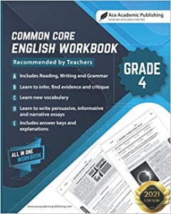 کتاب Common Core English Workbook: Grade 4 English