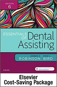 خرید اینترنتی کتاب Essentials of Dental Assisting - Text and Workbook Package 6th Edition