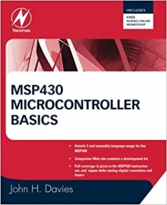 جلد معمولی سیاه و سفید_کتاب MSP430 Microcontroller Basics
