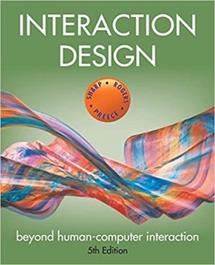 جلد معمولی سیاه و سفید_کتاب Interaction Design: Beyond Human-Computer Interaction