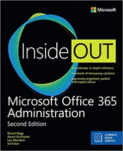 جلد سخت سیاه و سفید_کتاب Microsoft Office 365 Administration Inside Out 2nd Edition