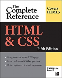 جلد معمولی سیاه و سفید_کتاب HTML & CSS: The Complete Reference, Fifth Edition (Complete Reference Series) 5th Edition