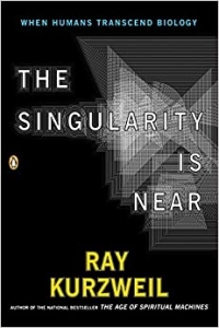 جلد معمولی سیاه و سفید_کتاب The Singularity Is Near: When Humans Transcend Biology