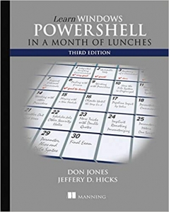 جلد سخت رنگی_کتاب Learn Windows PowerShell in a Month of Lunches 3rd Edition