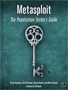 جلد معمولی سیاه و سفید_کتاب Metasploit: The Penetration Tester's Guide