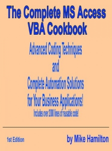 کتاب The Complete MS Access VBA Cookbook