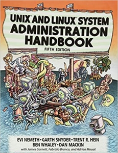 جلد سخت سیاه و سفید_کتاب UNIX and Linux System Administration Handbook 5th Edition