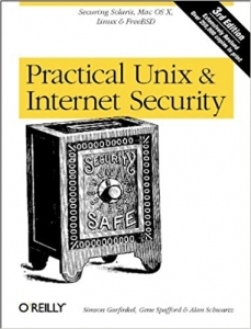 جلد معمولی سیاه و سفید_کتابPractical Unix & Internet Security, 3rd Edition