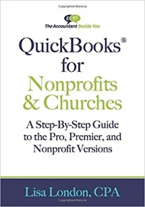جلد معمولی سیاه و سفید_کتاب QuickBooks for Nonprofits & Churches: A Setp-By-Step Guide to the Pro, Premier, and Nonprofit Versions