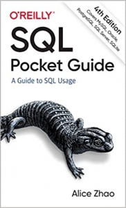 جلد معمولی سیاه و سفید_کتاب SQL Pocket Guide: A Guide to SQL Usage 4th Edition