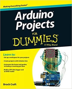 جلد سخت سیاه و سفید_کتاب Arduino Projects For Dummies