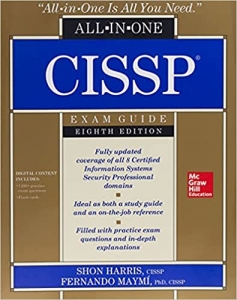 جلد سخت رنگی_کتاب CISSP All-in-One Exam Guide, Eighth Edition