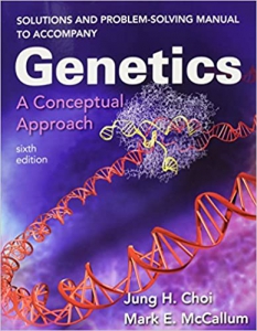 خرید اینترنتی کتاب Solutions and Problem-Solving Manual to Accompany Genetics: A Conceptual Approach Sixth Edition