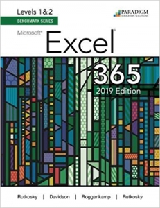 کتاب Benchmark Series: Microsoft Excel 2019 Levels 1&2