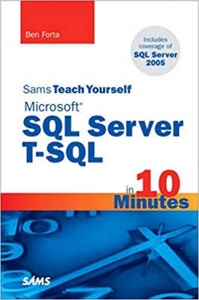 کتاب Sams Teach Yourself Microsoft SQL Server T-SQL in 10 Minutes