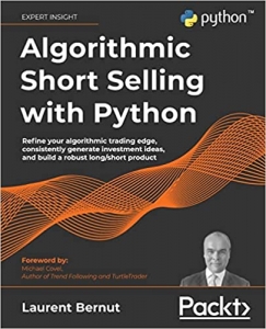 جلد سخت سیاه و سفید_کتاب Algorithmic Short Selling with Python: Refine your algorithmic trading edge, consistently generate investment ideas, and build a robust long/short product