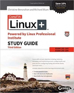 کتاب CompTIA Linux+ Powered by Linux Professional Institute Study Guide: Exam LX0-103 and Exam LX0-104 (Comptia Linux + Study Guide) 3rd Edition
