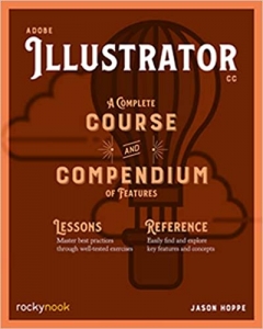 جلد سخت سیاه و سفید_کتاب Adobe Illustrator: A Complete Course and Compendium of Features