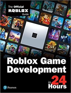 جلد معمولی سیاه و سفید_کتاب Roblox Game Development in 24 Hours: The Official Roblox Guide