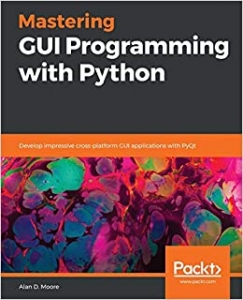 جلد سخت سیاه و سفید_کتاب Mastering GUI Programming with Python: Develop impressive cross-platform GUI applications with PyQt