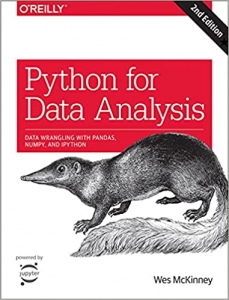 جلد معمولی سیاه و سفید_کتاب Python for Data Analysis: Data Wrangling with Pandas, NumPy, and IPython 2nd Edition