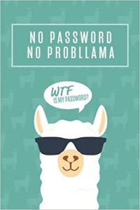 کتاب WTF Is My Password Organizer: Password Book Log Book A-Z Alphabetical Pocket Size Cute Llama Cover 6