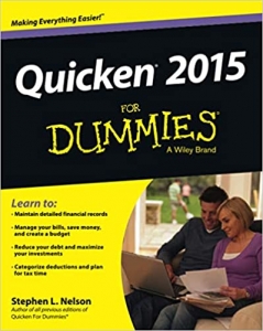 جلد معمولی سیاه و سفید_کتاب Quicken 2015 For Dummies