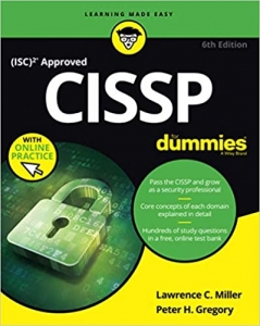 جلد معمولی رنگی_کتاب CISSP For Dummies, 6th Edition (For Dummies (Computer/Tech))