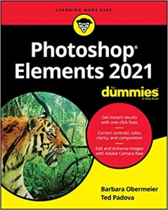 کتاب Photoshop Elements 2021 For Dummies (For Dummies (Computer/Tech))