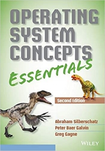 جلد سخت سیاه و سفید_کتاب Operating System Concepts Essentials 2nd Edition