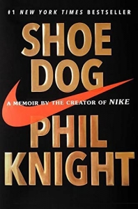 جلد معمولی رنگی_کتاب Shoe Dog: A Memoir by the Creator of Nike 