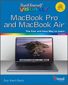 جلد معمولی سیاه و سفید_کتاب Teach Yourself VISUALLY MacBook Pro and MacBook Air (Teach Yourself VISUALLY (Tech))